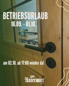 Betriebsurlaub